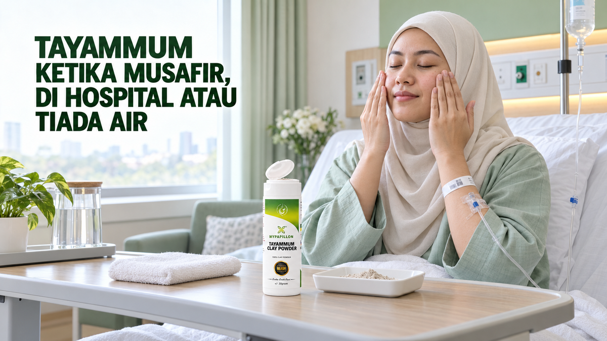 Debu Tayammum Mudah Dibawa 30g