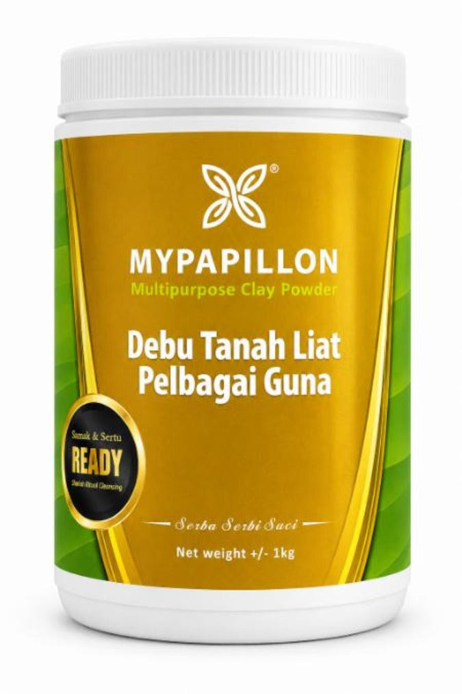 Debu Tanah Liat dalam Botol