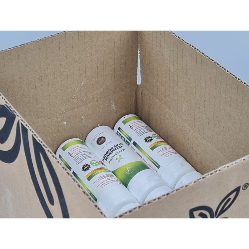 [AGENT PRICE] MyPapillon - DEBU TAYAMMUM - 100% Debu Tanah Liat Putih - 30 g x 50 botol