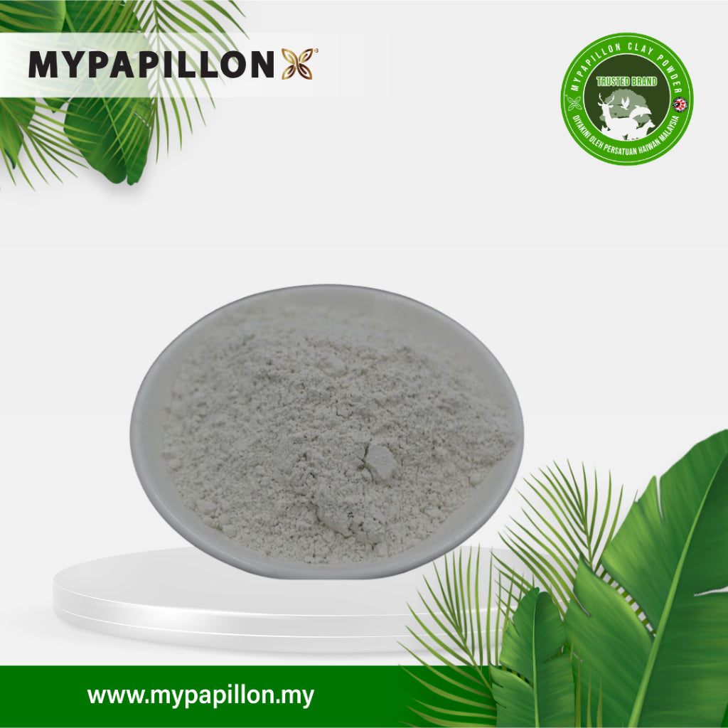 10gram Kaolin Clay White Powder / Untuk kegunaan Tayammum, Samak&Sertu / 100% Debu Tanah Liat Putih