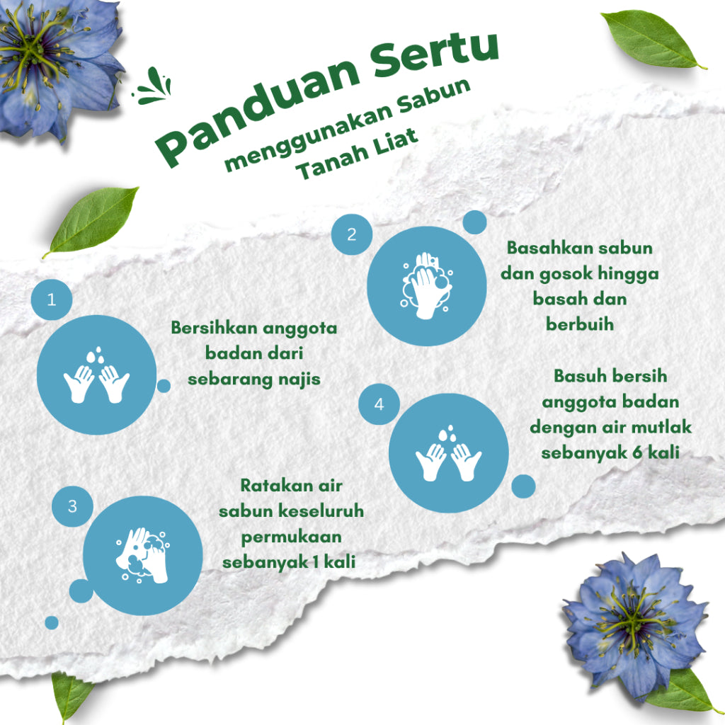 MyPapillon - SABUN TANAH LIAT SAMAK SERTU Diperkaya dengan Habatus Sauda - 1 Kotak