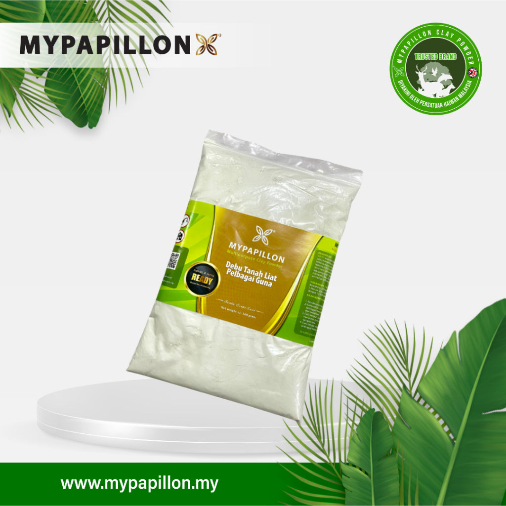 500 GRAM LOOSE PACK |100% DEBU TANAH LIAT UNTUK KEGUNAAN SAMAK SERTU RUMAH & PERKAKAS