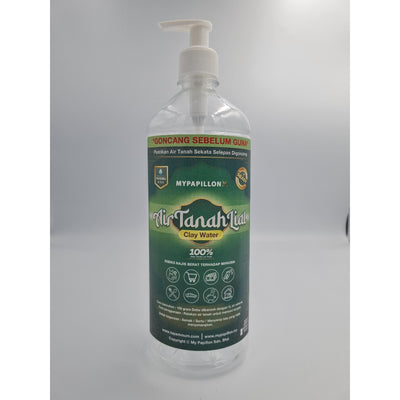 1000ML AIR TANAH LIAT UNTUK KEGUNAAN SAMAK SERTU. READY TO USE. SERTU PERKAKAS, KENDERAAN DAN NAJIS MUGHALAZAH